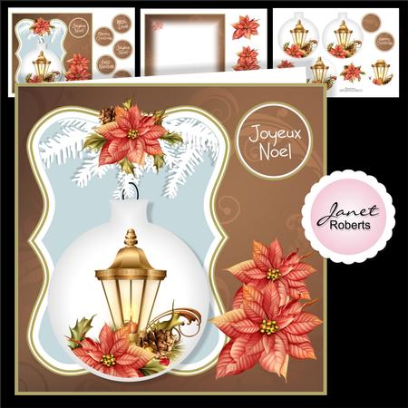 Lantern Bauble Christmas Topper Mini Kit