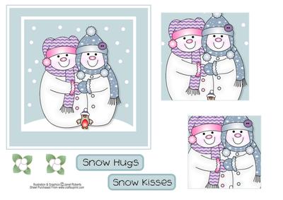 Snow Love Card Topper