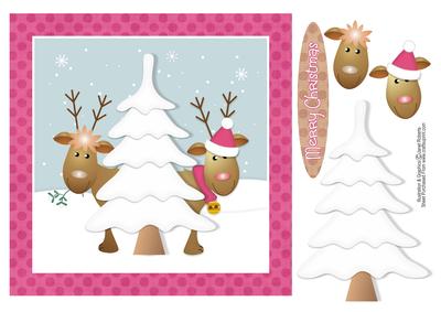 Rudolf and Friend Topper