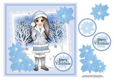 Winter Emma Card Topper