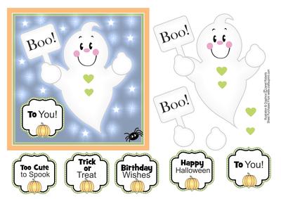 Boo to You! Halloween Topper