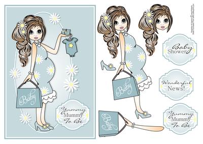 Yummy Mummy Emma Blue Topper
