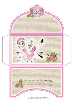 Christmas Cocktail Emma Money Wallet
