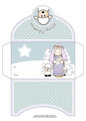 Nativity Chloe Christmas Money Wallet