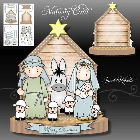 Nativity Card Mini Kit