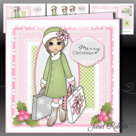 Christmas Shopping Emma Topper Mini Kit