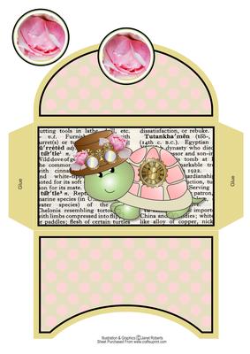 Pink Steampunk Turtle Dictionary Money Wallet