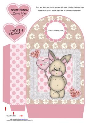 Some Bunny Loves You Large Gift Bag