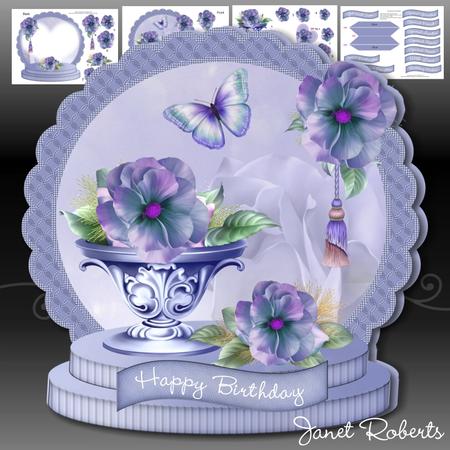 Lilac Flowers Mini Kit