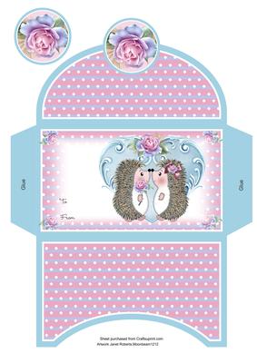 Mr & Mrs Hedgy Money Wallet