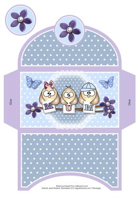 Mum Owls Money Wallet