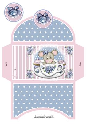 Teacup Mouse Money Wallet