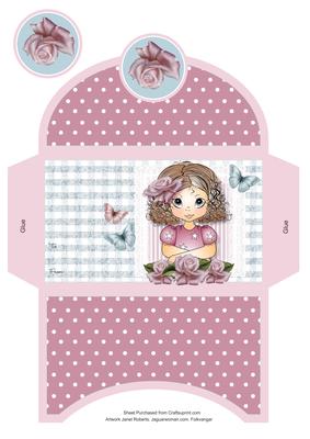 Poppy in Sneakers Money Wallet