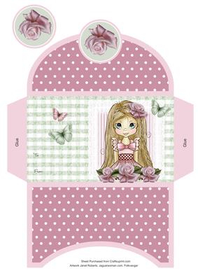 Pretty Poppy Money Wallet