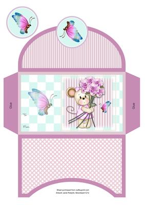 Maisy with Roses Money Wallet