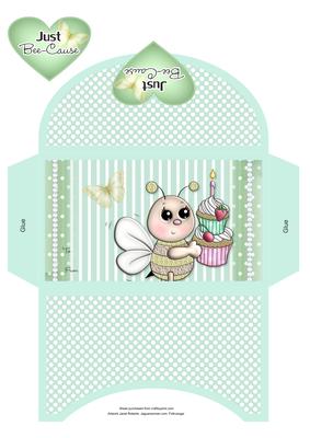 Birthday Bee Money Wallet