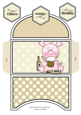 Piggin' Cheers Money Wallet