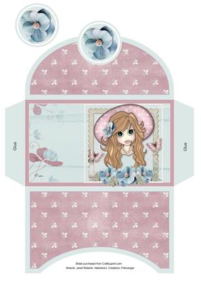 Emma in Hat Money Wallet