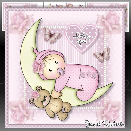 Moon Baby Girl Mini Kit - New Baby Girl