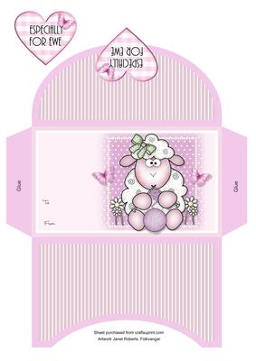 Knitting Sheep Money Wallet