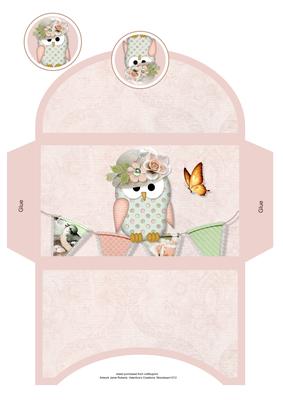 A Little Owl Told Me Money Wallet