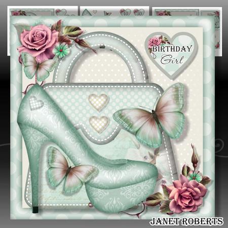 Green Shoes & Handbag Mini Kit