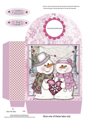 Snow in Love Large Gift Bag