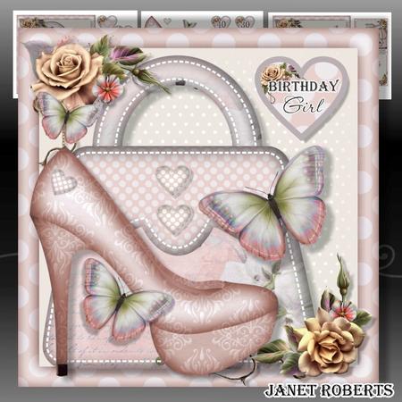 Pink Shoes & Handbags Mini Kit