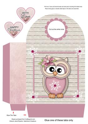 Winter Ollie Large Gift Bag