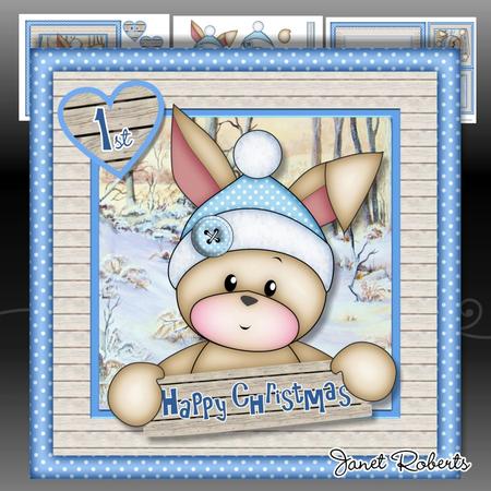Bunny's 1st Christmas Mini Kit