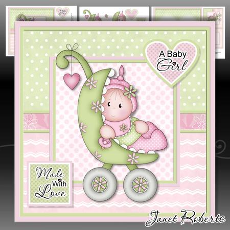 Baby Girl Buggy Mini Kit