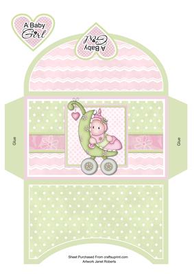 Baby Girl Buggy Money Wallet