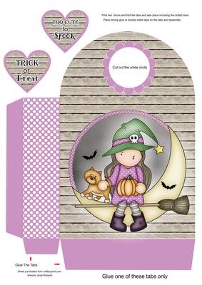 Halloween Chloe 2 Large Trick or Treat Bag