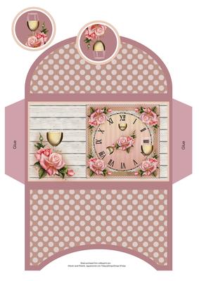 Wine Time Money Wallet