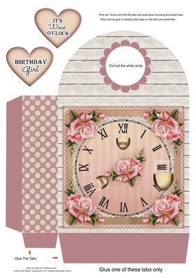 Wine Time Large Gift Bag