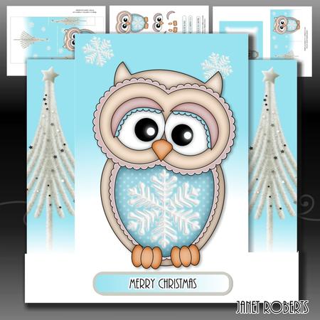 Christmas Ollie Stepper Card Mini Kit