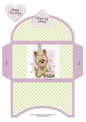Little Millie's Birthday Money Wallet