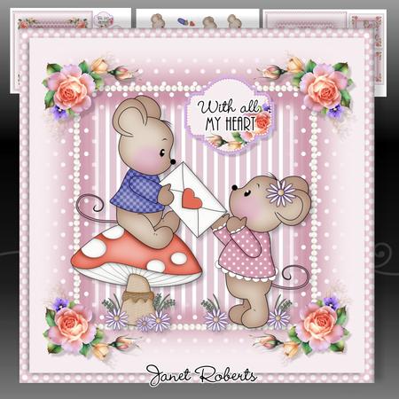 Valentine Mice Mini Kit