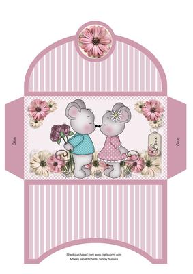Love Mice Money Wallet