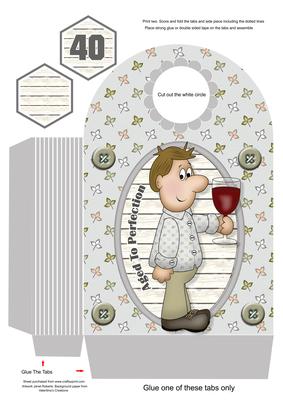 Aged to Perfection Large Gift Bag