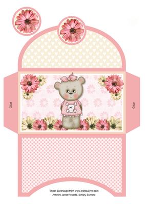 I Love You Beary Much Money Wallet