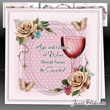 Age and Glasses of Wine Mini Kit