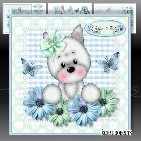 Millie with Flowers 2 Mini Kit