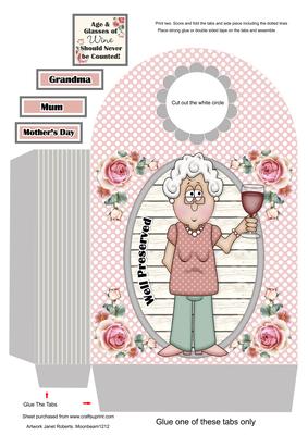 Well Preserved Molly Large Gift Bag