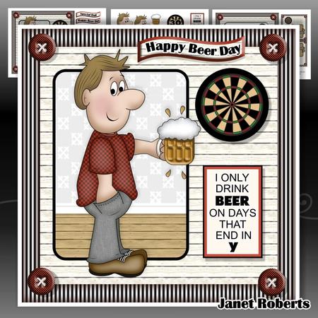 Happy Beer Day Mini Kit. Birthday/fathers Day