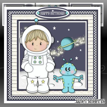 Spaceman Josh Mini Kit with Ages