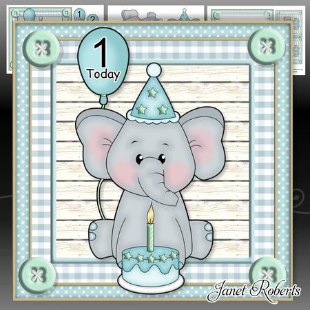 Birthday Edwin Mini Kit with Ages