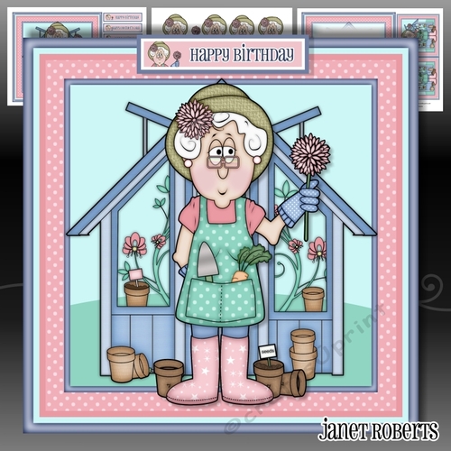 Gardening Molly Mini Kit Birthday/Mothers Day/Retirement