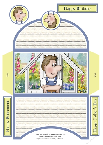 Gardening Dave Money Wallet