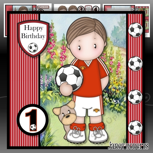 Football Andy Mini Kit with Ages 